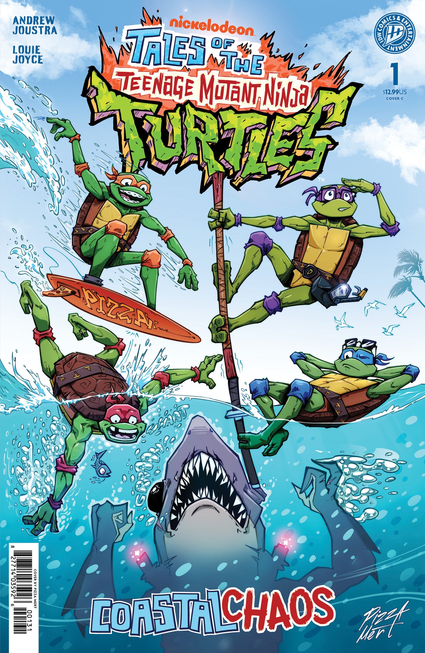 Tales of the Teenage Mutant Ninja Turtles II #1 (Tales of the Teenage Mutant Ninja Turtles: Coastal Chaos #1 Variant C Foil (Pizza Mert))
