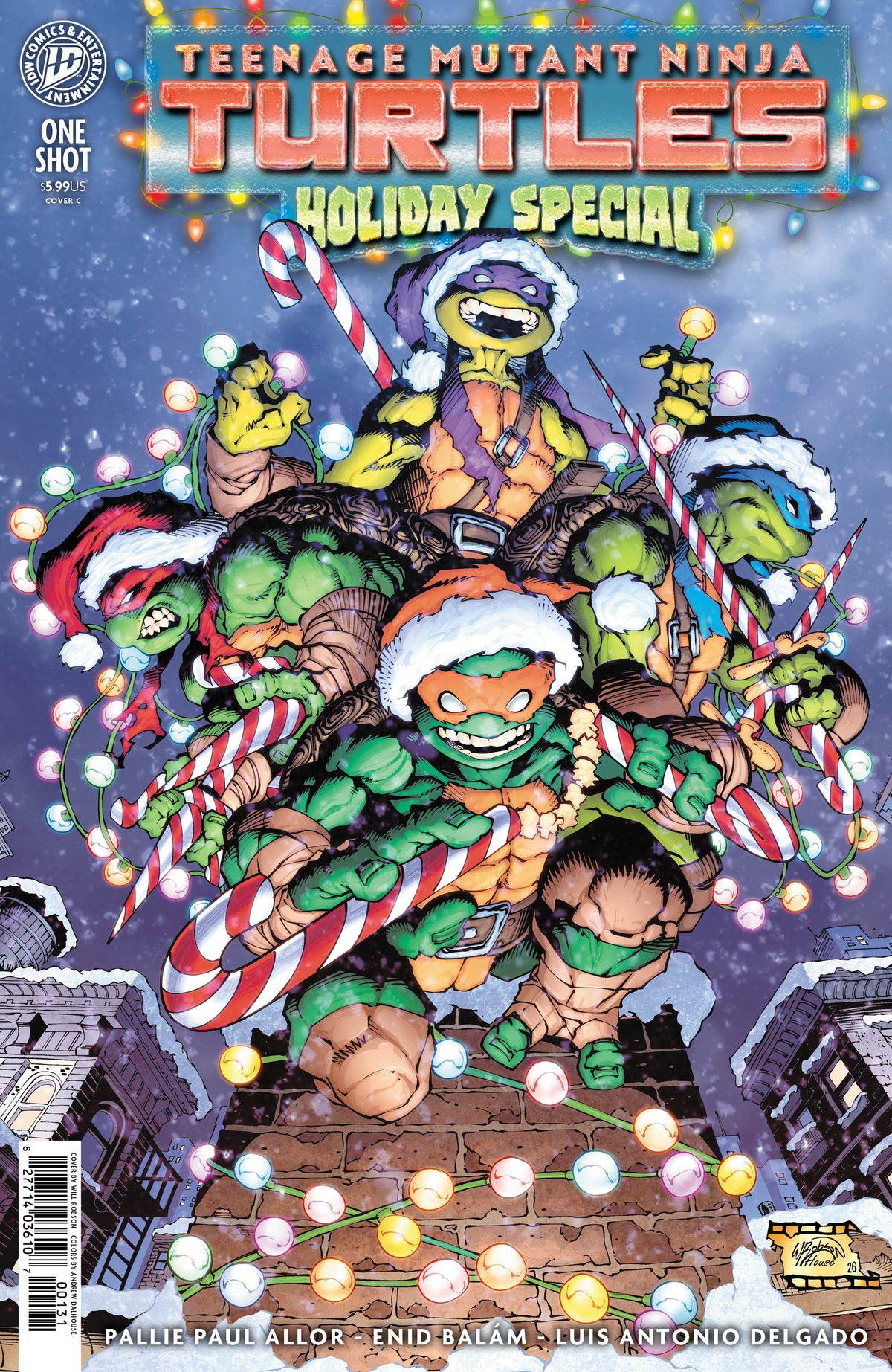 Teenage Mutant Ninja Turtles: Holiday Special Variant C (Robson) (Teenage Mutant Ninja Turtles: Holiday Special Variant C (Robson))