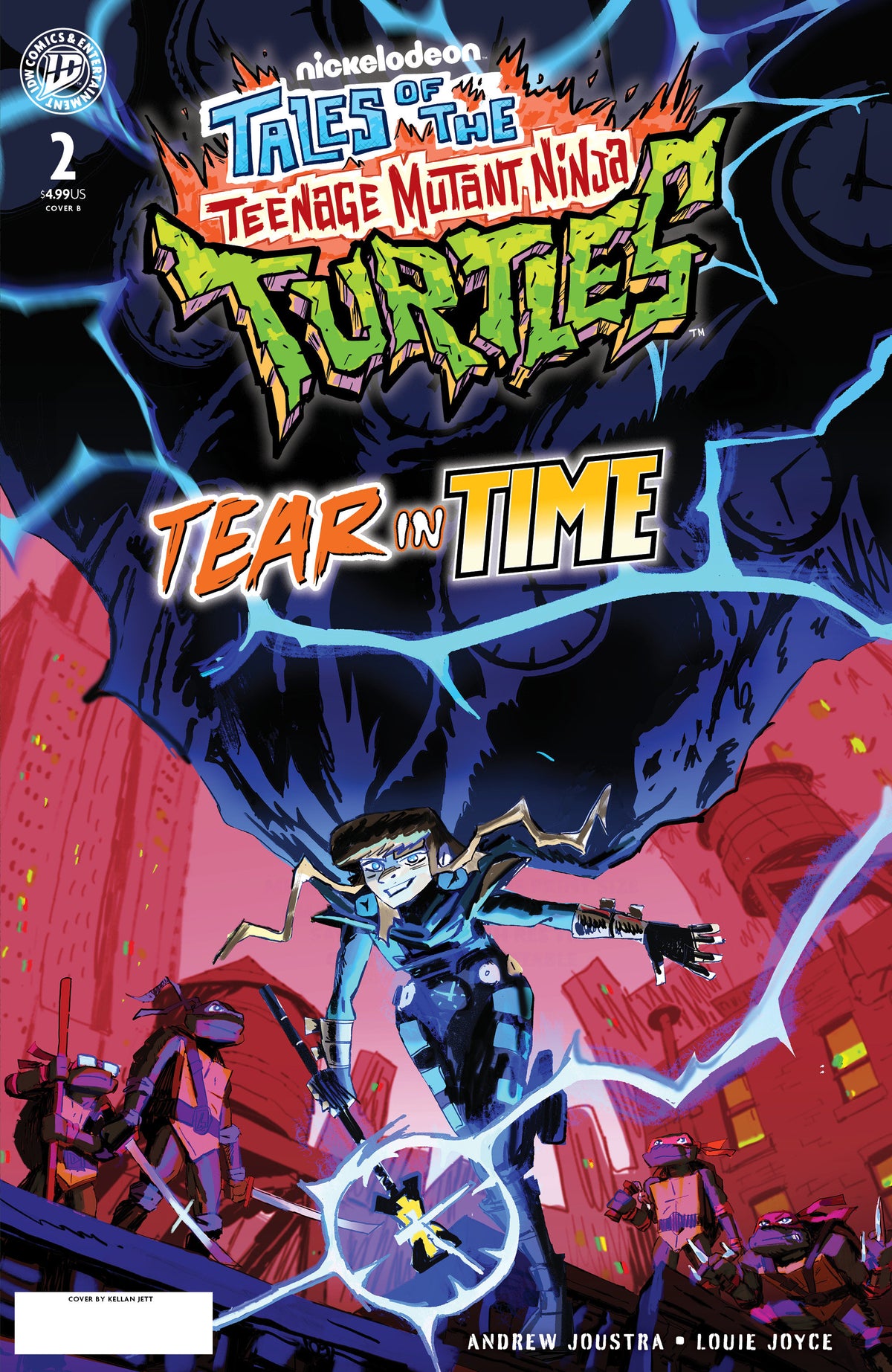 Tales of the Teenage Mutant Ninja Turtles II #2 (Tales of the Teenage Mutant Ninja Turtles: Tear in Time #2 Variant B (Jett))