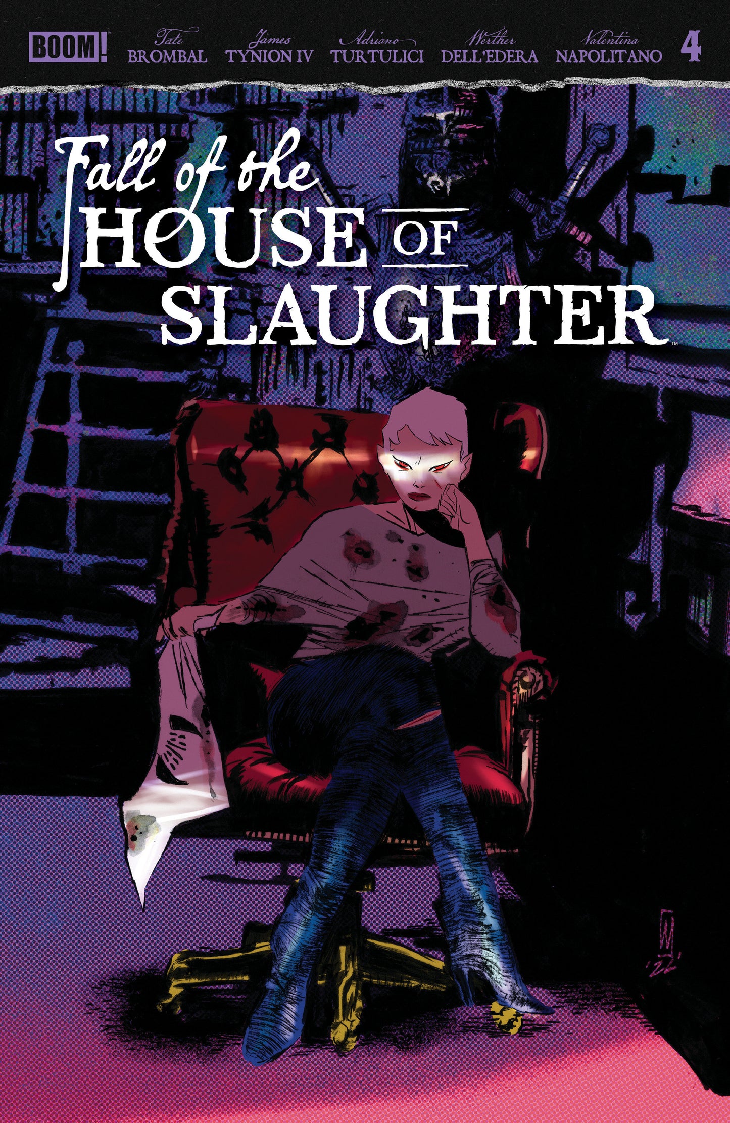 FALL OF THE HOUSE OF SLAUGHTER #4 (Fall of the House of Slaughter #4 B Main (Full Art, Dell'Edera))