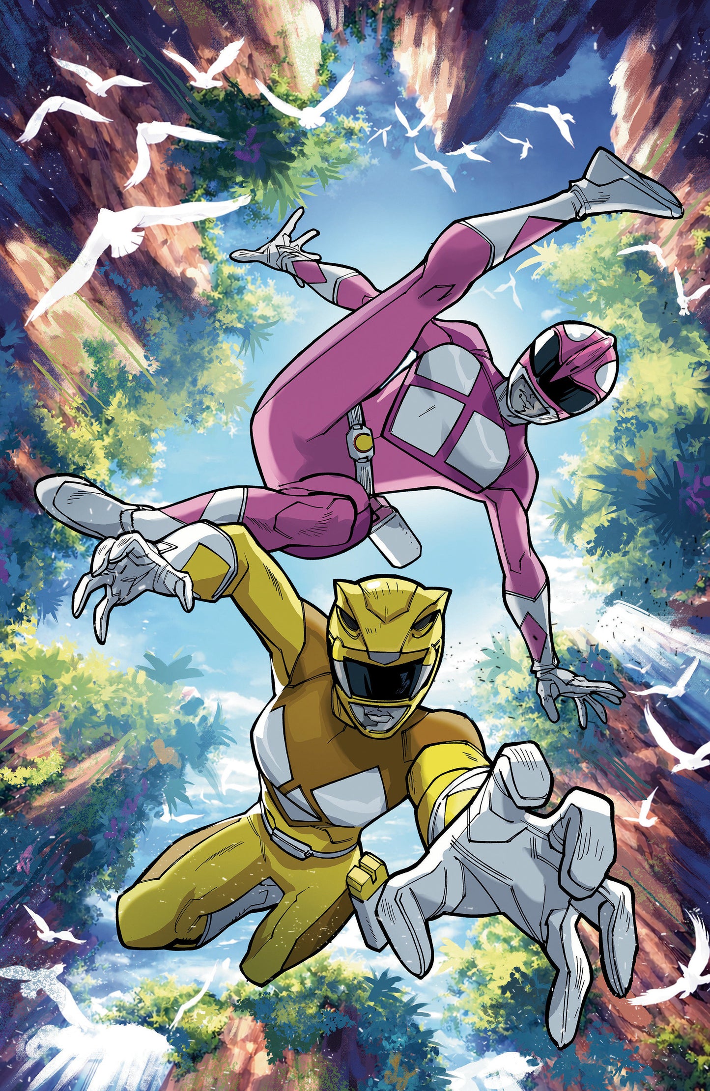 MIGHTY MORPHIN POWER RANGERS 2026 #3 (Mighty Morphin Power Rangers (2026) #3 E Foil Variant (Full Art, Foil, Balám))