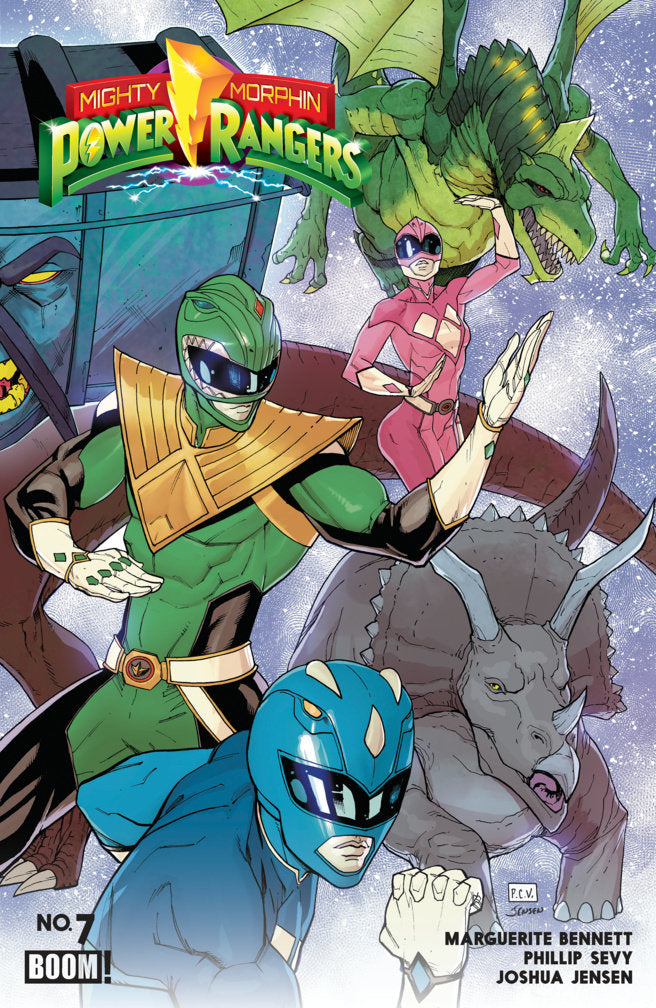 Mighty Morphin Power Rangers (2026) #7 (B Variant (Dressed, Sevy))