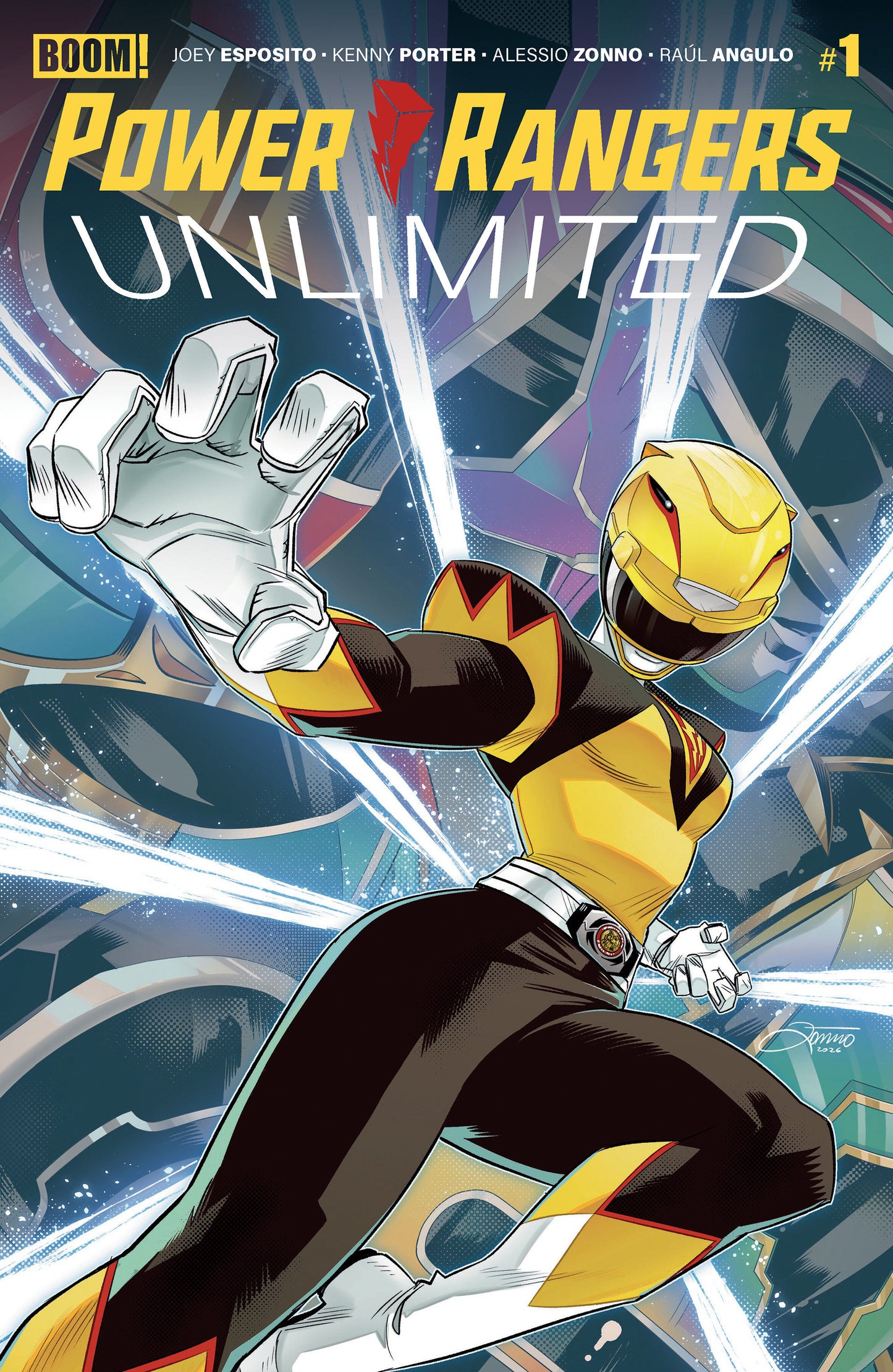 Power Rangers Unlimited (2026) #1 (Power Rangers Unlimited #1 ZB 2nd Printing (Dressed, Zonno))