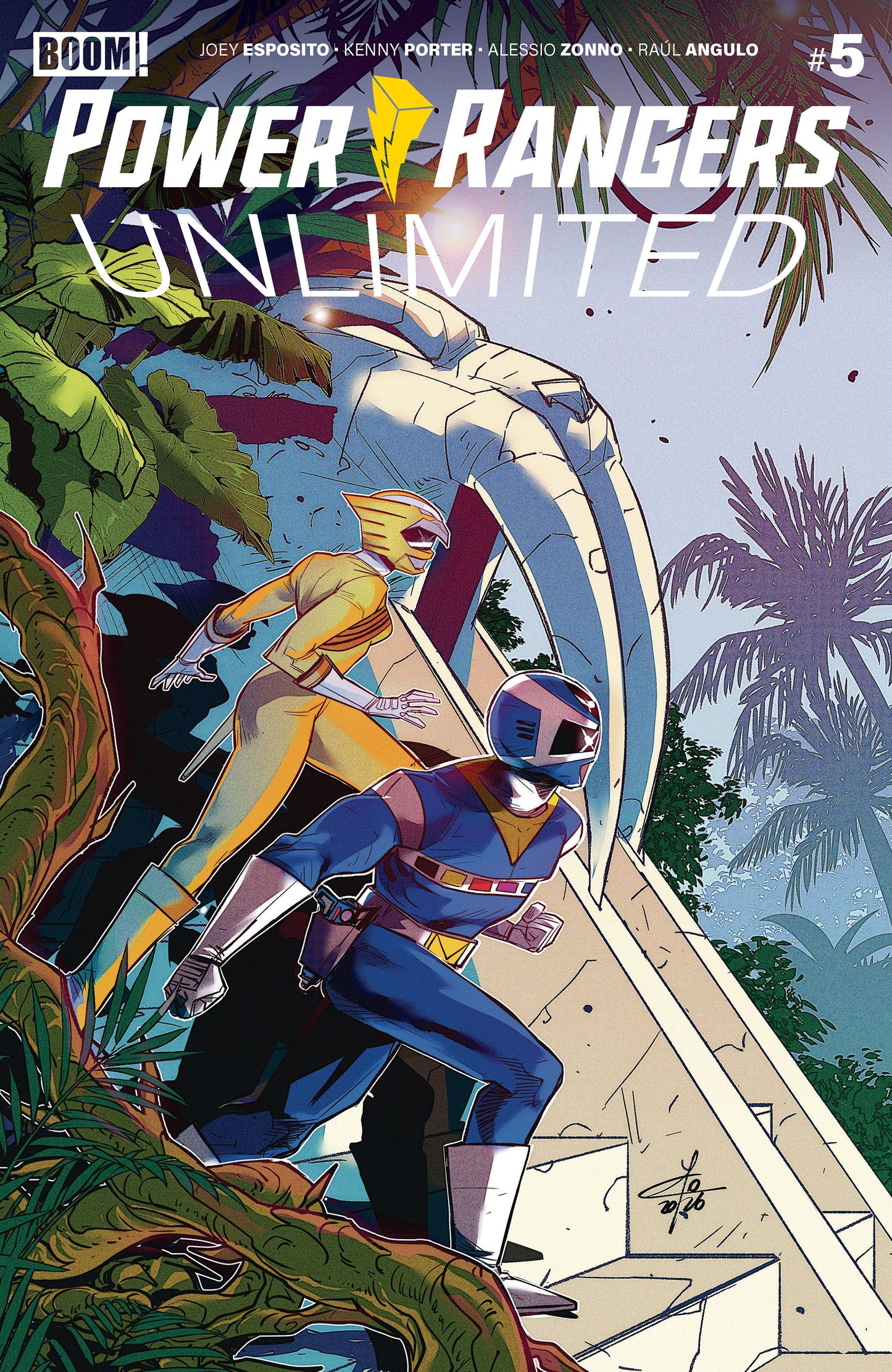 Power Rangers Unlimited (2026) #5 (Power Rangers Unlimited #5 B Variant (Dressed, Carlini))