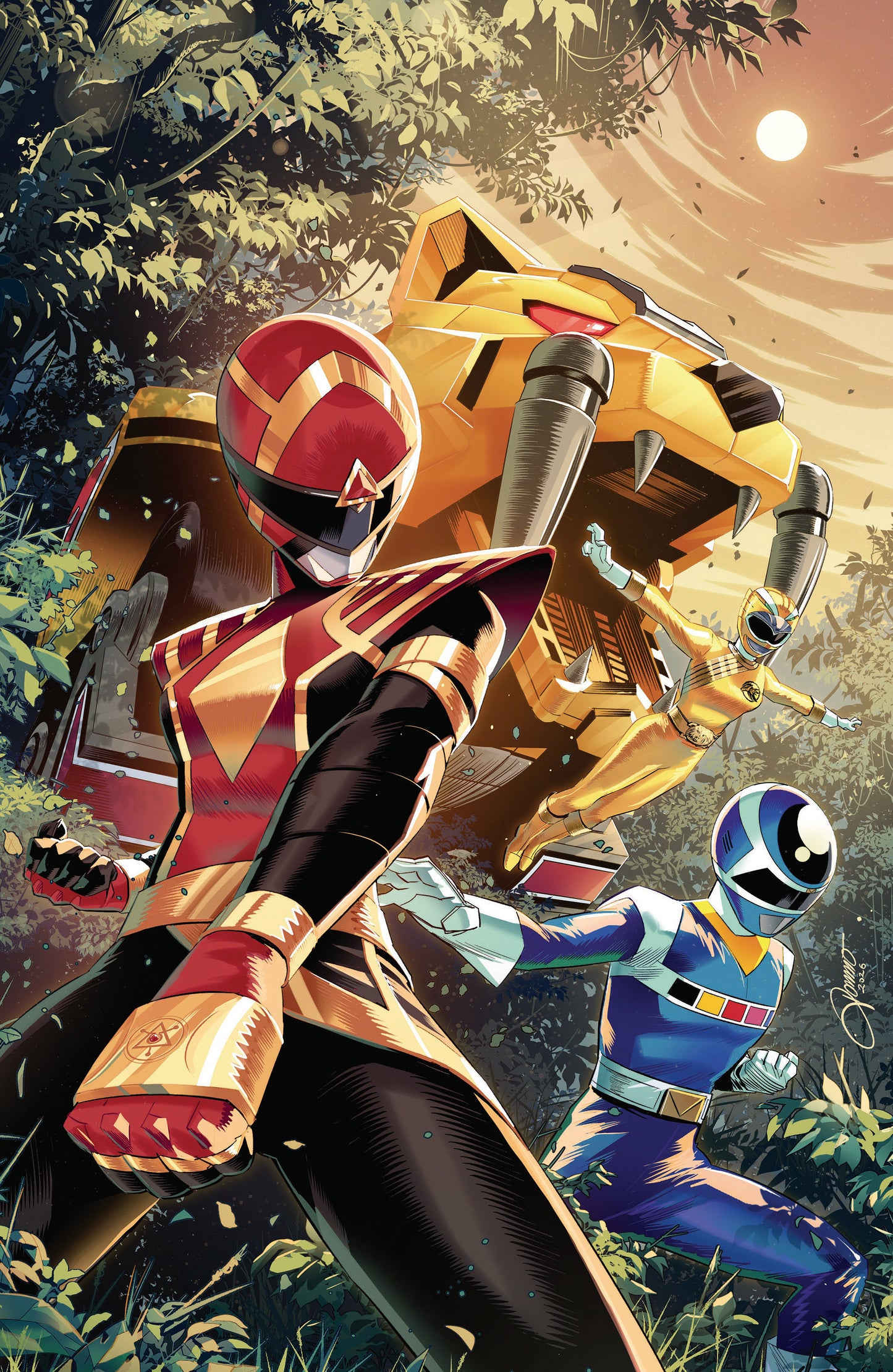 Power Rangers Unlimited (2026) #5 (Power Rangers Unlimited #5 D Foil Variant (Full Art, Foil, Zonno))