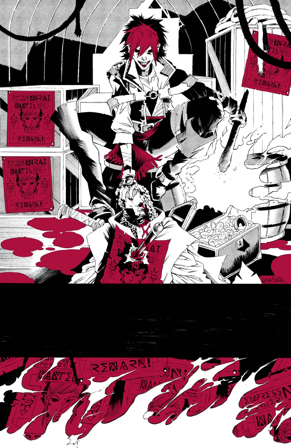 Vampyrates! #4 (F Unlimited Variant (Full Art, Pizzari))