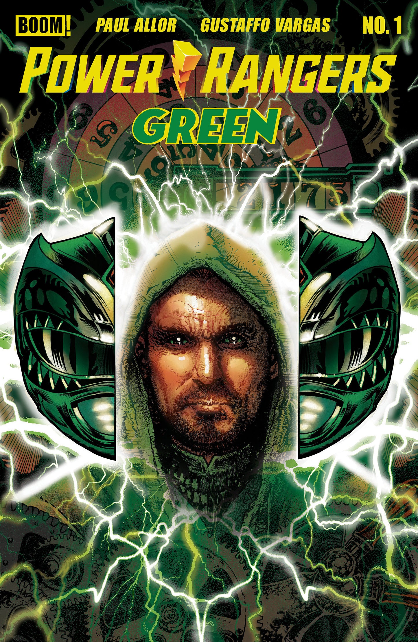 Power Rangers Green #1 (ZB 2nd Printing (Dressed, Harris))