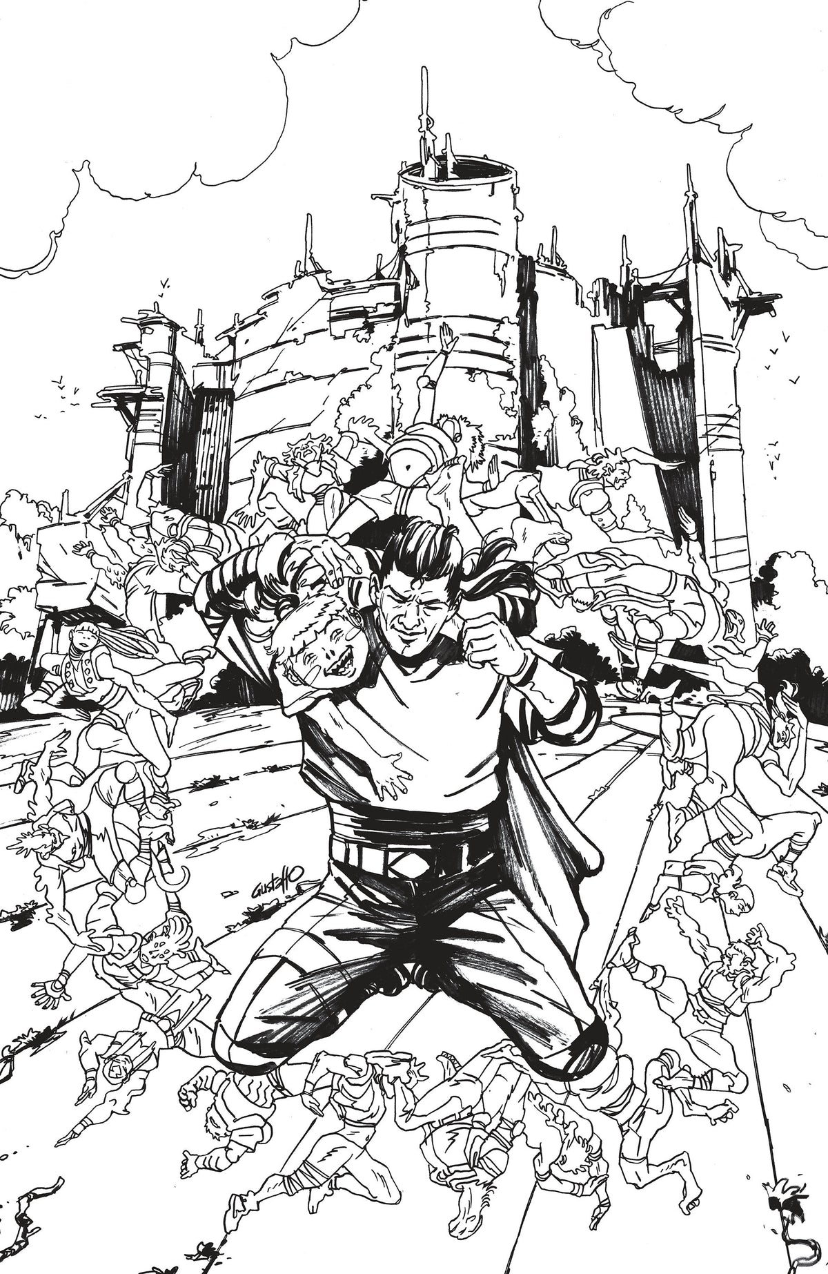 Power Rangers Green #4 (J Unlimited Variant (Full Art, Vargas))