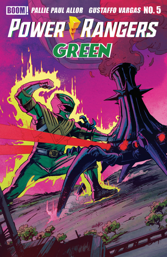 Power Rangers Green #5 (B Variant (Dressed, Vargas))
