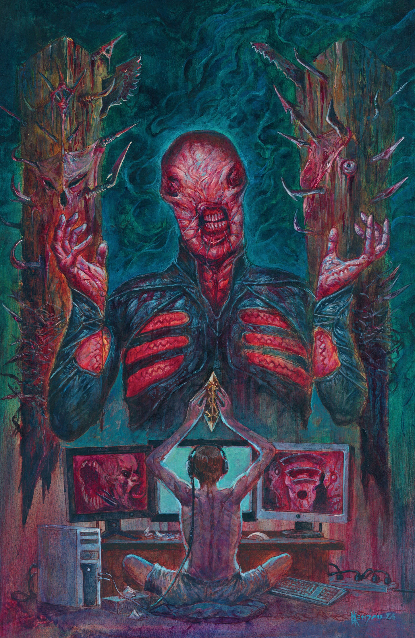 Hellraiser: Resurrections #1 (Hellraiser: Resurrections - The Onanistic Ritual #1 F Unlimited Variant (Full Art, Kendall))