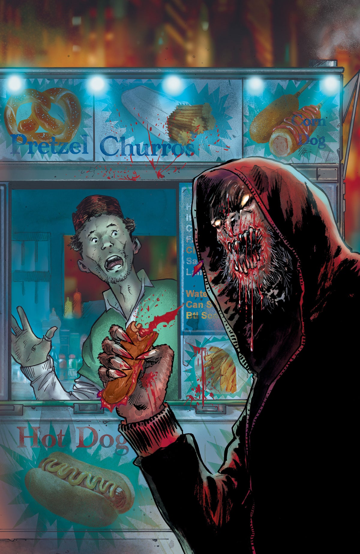 Stuff of Nightmares: The Hoodie #1 (E Glow in the Dark Variant (Full Art, Glow in the Dark, Mutti))