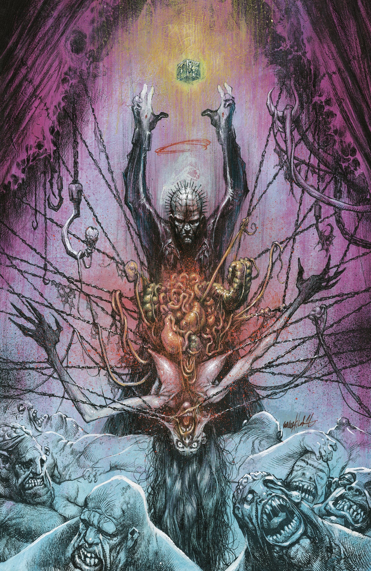 Hellraiser: Hellbound Hearts #1 (C Cenobite Bag Variant (Full Art, Wayshak))