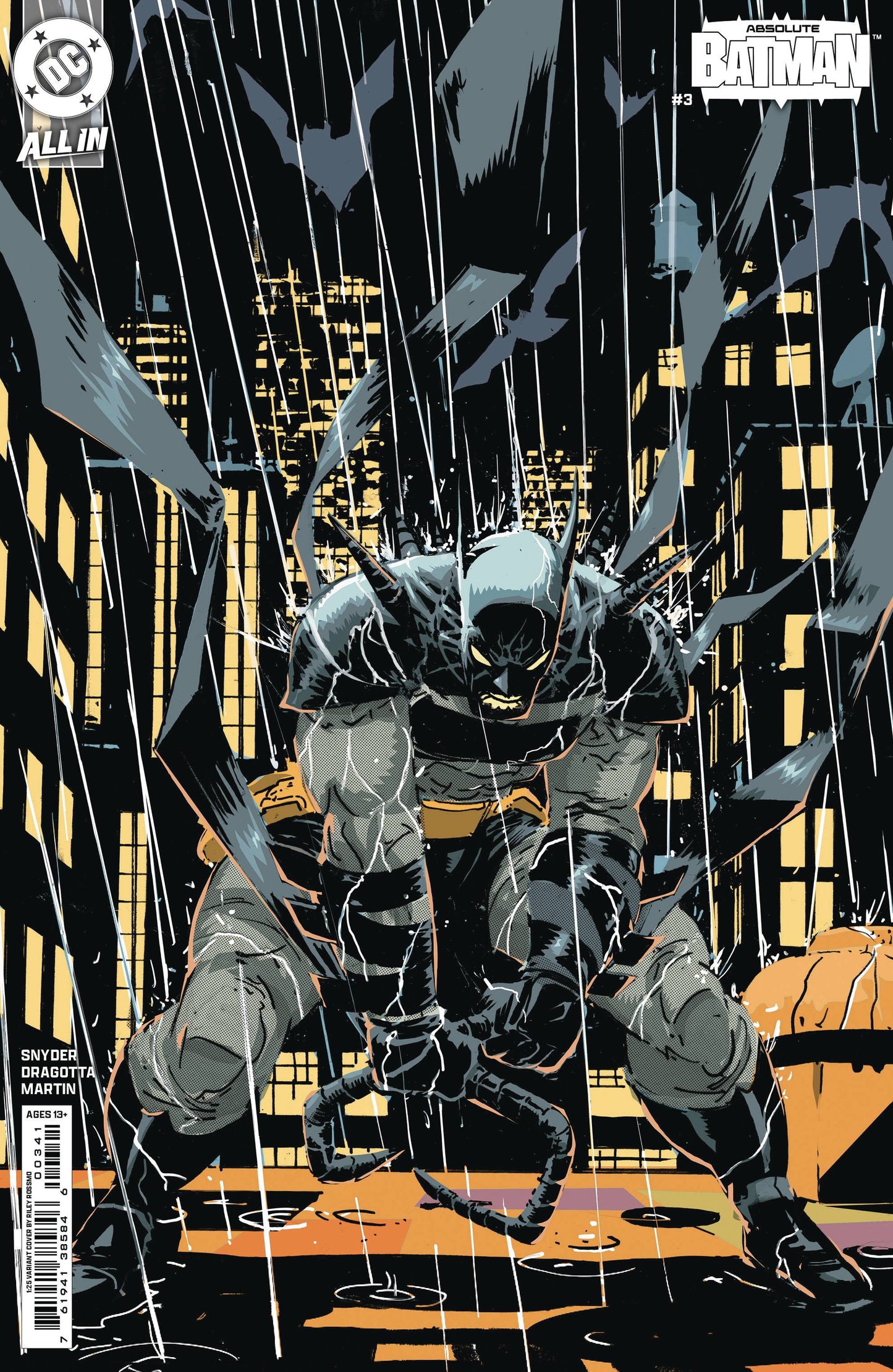 Absolute Batman #3 Riley Rossmo 1:25