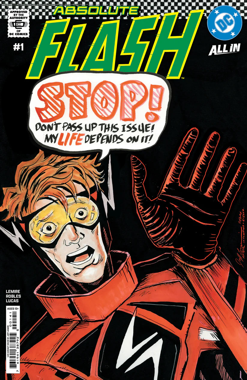 Absolute Flash #1 Jeff Lemire 1:25