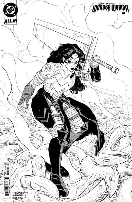 Absolute Wonder Woman #1 Second Printing Hayden Sherman 1:25