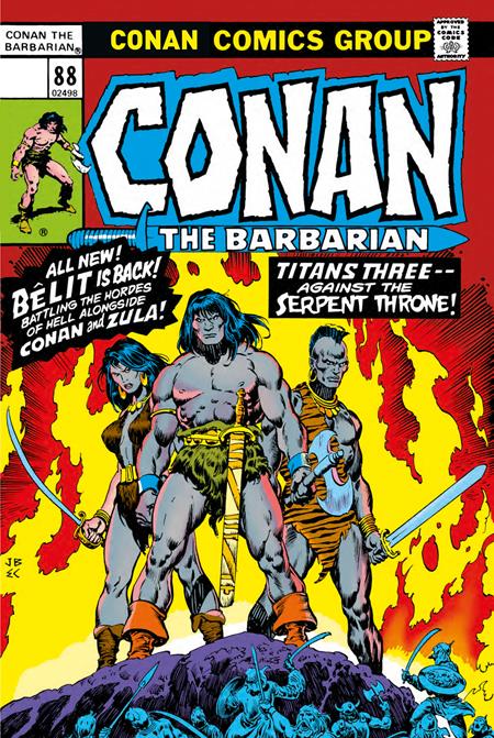 Conan The Barbarian The Original Comics Omnibus HC #4
