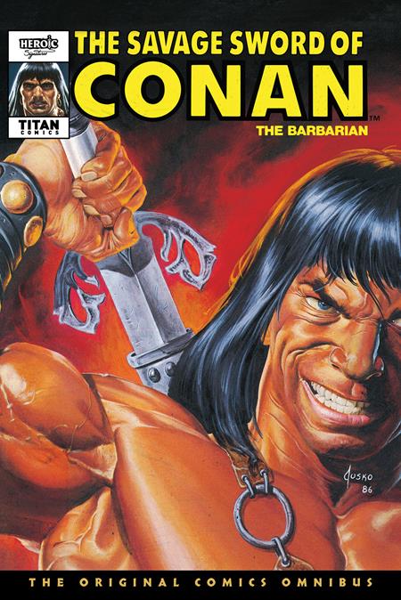 Savage Sword Of Conan The Original Comics Omnibus HC #9