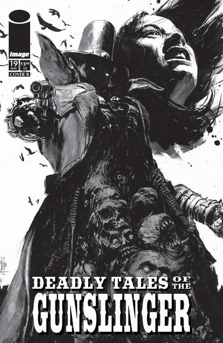 Deadly Tales Of The Gunslinger Spawn #19 (Cover B — PATRIC REYNOLDS B&W VAR)