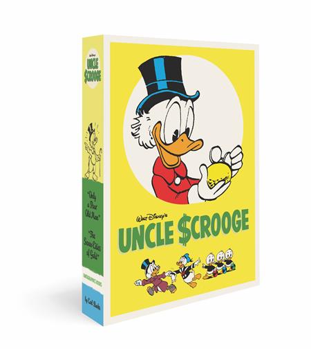 Walt Disneys Uncle Scrooge Gift Box Set: Only A Poor Old Man & The Seven Cities Of Gold Vols. 12 & 14 HC #1 (2nd Printing)