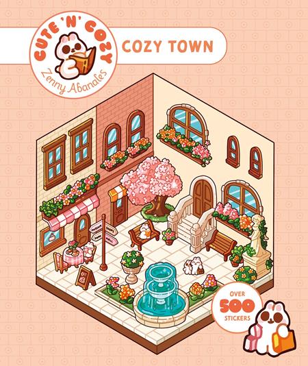 Cute 'N' Cozy Sticker Therapy TP Cute N Coxy Town #1