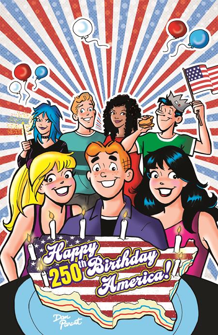 Archie Comics Celebrates America's 250th #1 (Cover D — Dan Parent (Foil Full Art))