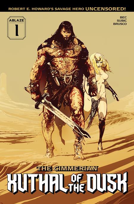 The Cimmerian: Xuthal of the Dusk #1 (Cover B — Stevan Subic)