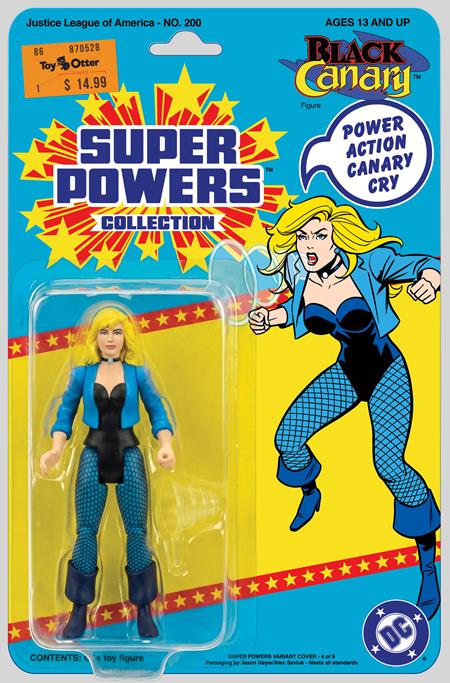 Justice League of America #200 Facsimile Edition (Cover B — Jason Geyer (Black Canary Super Powers))