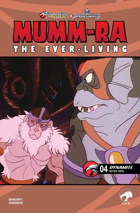 Mumm-Ra The Ever Living #4 (Cover E — Animation Art)