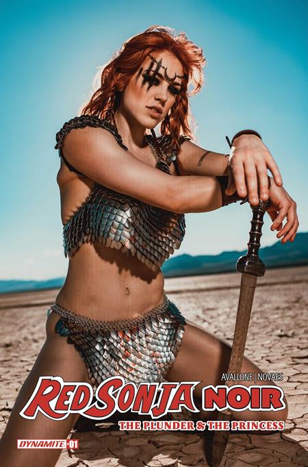 RED SONJA NOIR THE PLUNDER AND THE PRINCESS #1 (Cover C — Cosplay Molly Stewart)