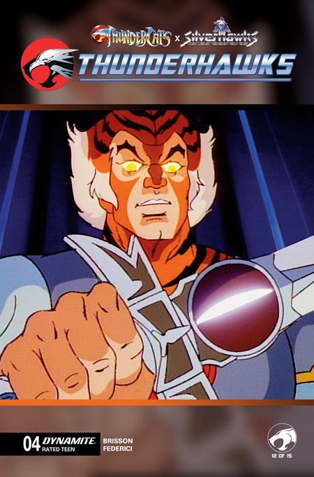 Thundercats X Silverhawks: Thunderhawks #4 (Cover E — Animation Art)