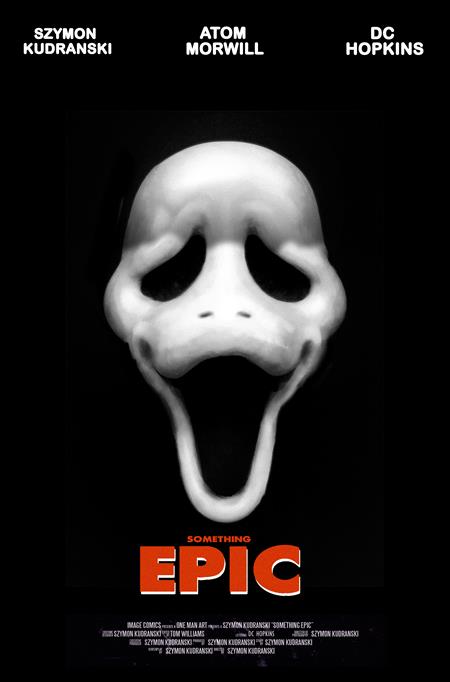 Something Epic #13 (Cover E — Szymon Kudranski (Scream Homage Variant))