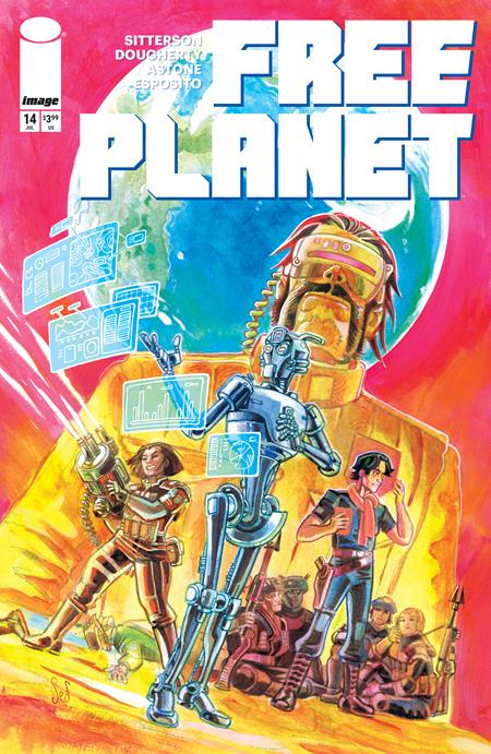 Free Planet #14 (Cover B — Jed Dougherty)