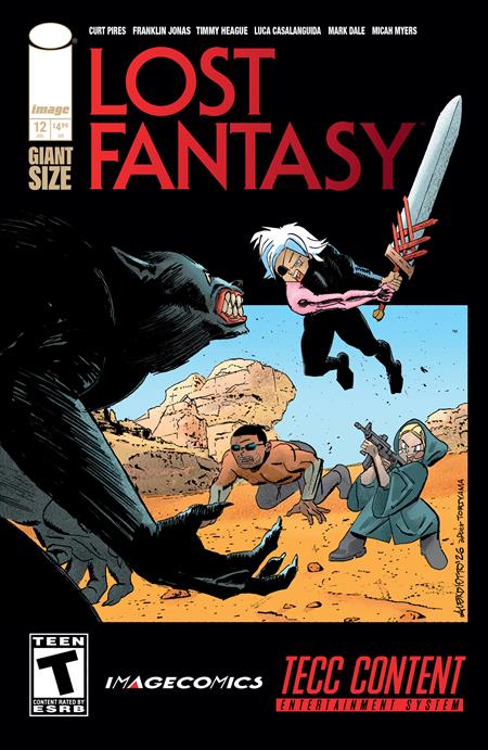 Lost Fantasy #12 (Cover B — Alex Diotto)