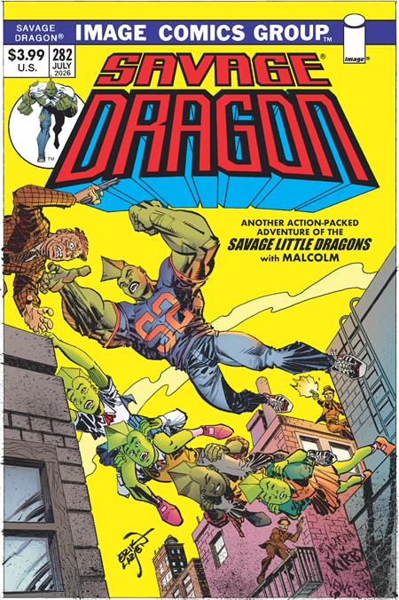 Savage Dragon #282 (Cover B — Erik Larsen)