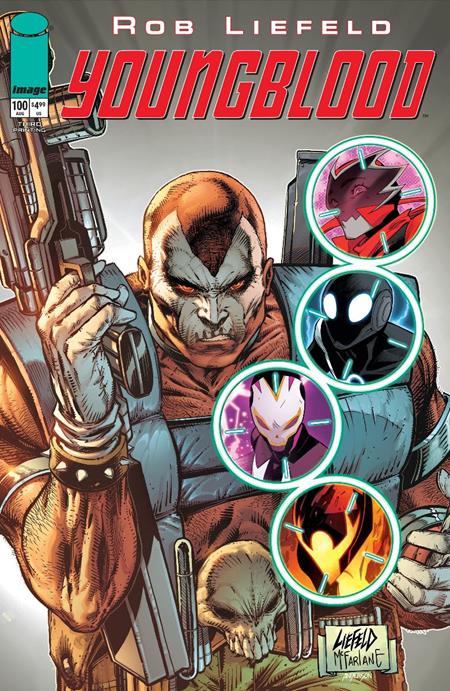 Youngblood #100 (3rd Printing) (Cover B — Rob Liefeld)