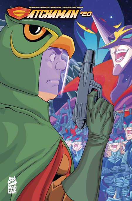 Gatchaman #20 (Cover B — Chris Batista, Sabrina Cintron, Tom Chu (Connecting))