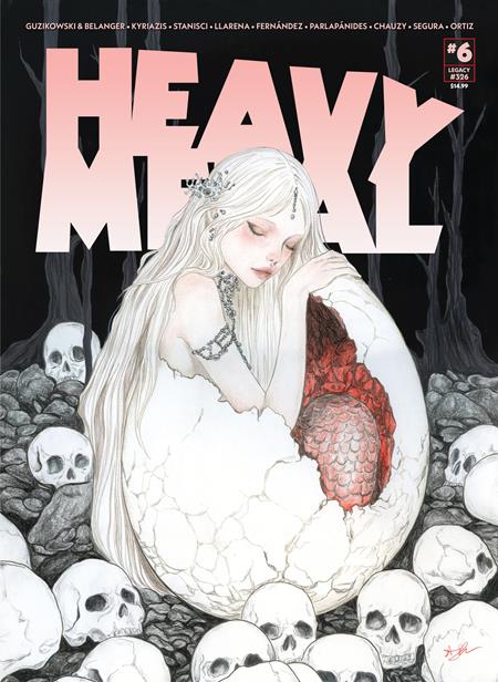 HEAVY METAL MAGAZINE #6 (Cover B — Amanda M Jansson Var (mr))