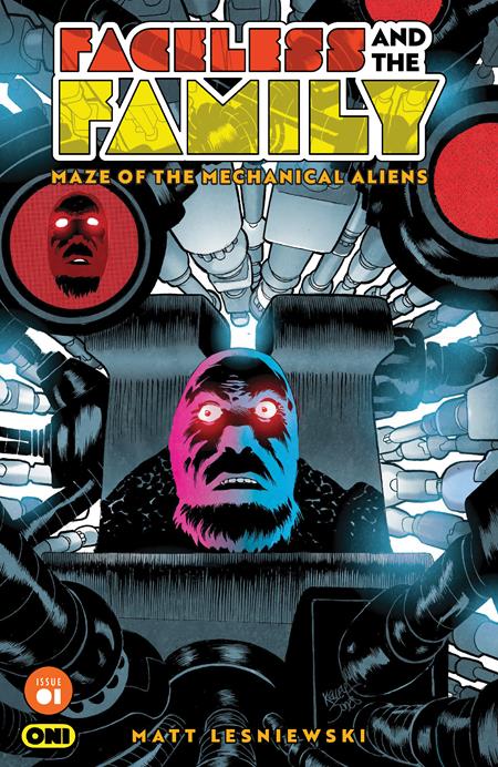 Faceless and the Family Maze of the Mechanical Aliens #1 (Cover B — Kelley Jones)