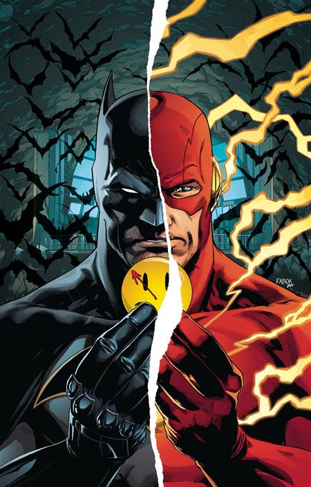 BATMAN FLASH THE BUTTON DELUXE ED HC (REBIRTH) #1