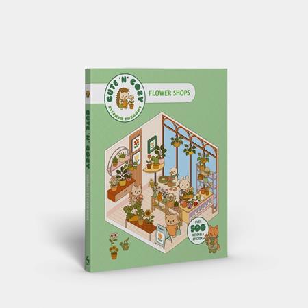 Cute 'N' Cozy Sticker Therapy Flower Shop TP #1