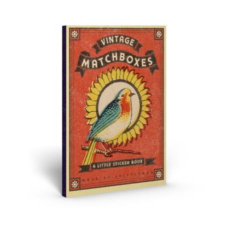 Vintage Matchboxes TP A Little Sticker Book #1