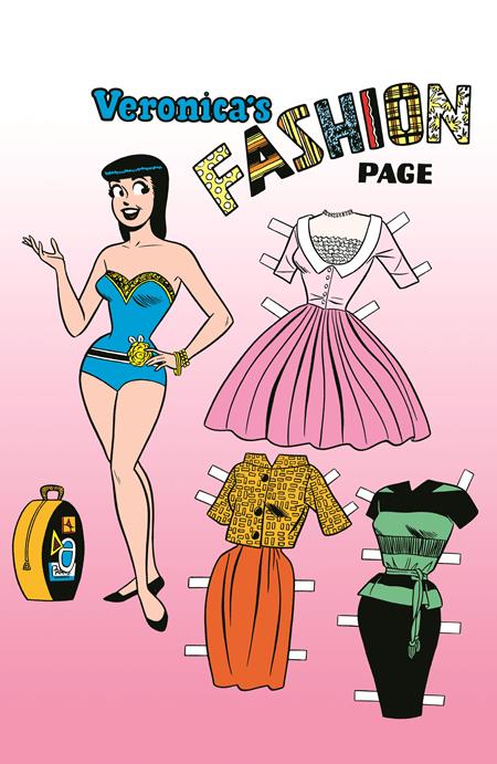 Archie Comics 85th Anniversary Presents: Betty & Veronica Fashion Pages #1 (Cover C — Dan DeCarlo (Veronica Pin-Up Variant))