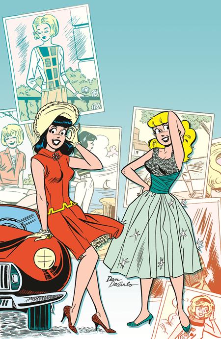 Archie Comics 85th Anniversary Presents: Betty & Veronica Fashion Pages #1 (Cover D — Dan DeCarlo (Foil Full Art))