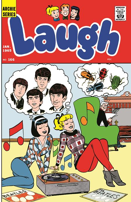 Laugh #166 Facsimile Edition (Cover D — Harry Lucey, Mario Acquaviva (Foil))