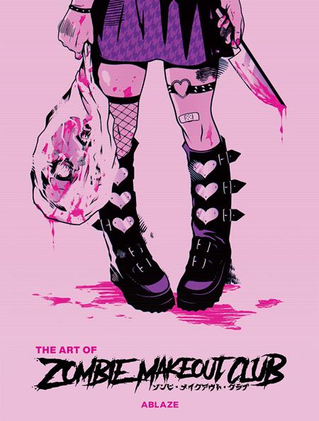 The Art of Zombie Makeout Club HC Deluxe Edition #1