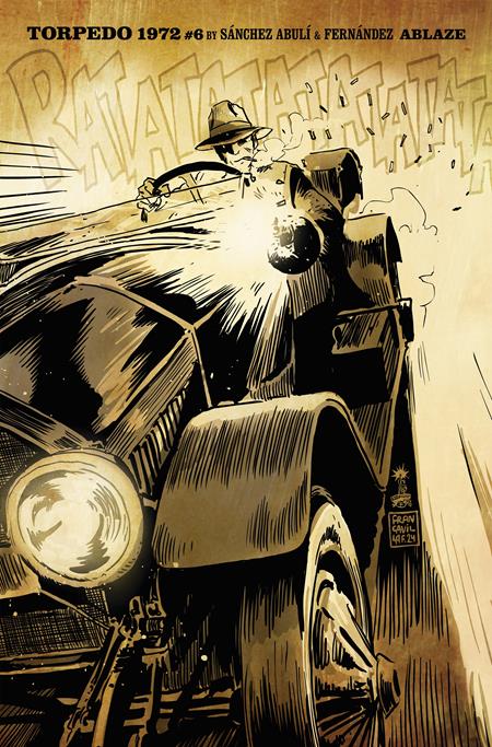 Torpedo 1972 #6 (Cover B — Francesco Francavilla)