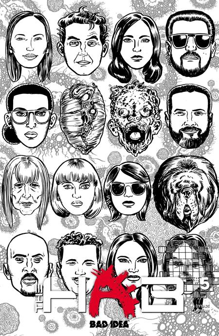 The Hab #5 (Cover C — David Lapham (Outbreak Skulls))