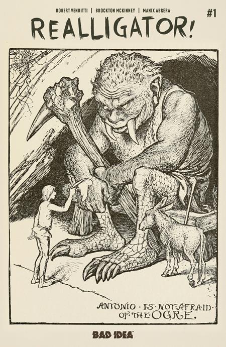 Realligator #1 (Cover E — Henry Justice Ford (Old Masters))