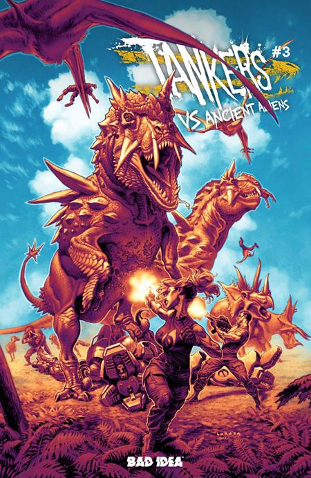 Tankers Vs Ancient Aliens #3 (Cover B — Lewis LaRosa)