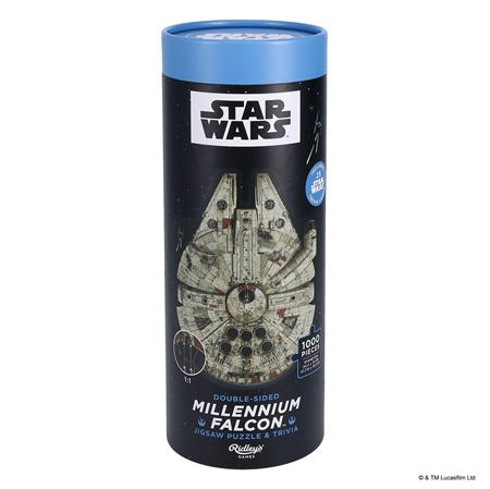 Star Wars Millennium Falcon Jigsaw Puzzle and Trivia #1